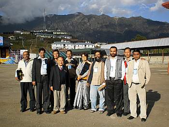 Mrs Deepa Lashkar (Incredible India), EHTTOA Team, Assam Team, SAATO Team - During the Break